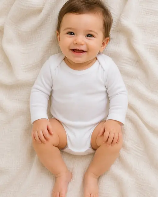 A child growing
